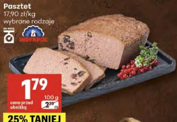 Pasztet wybrane rodzaje promocja w Delikatesy Centrum