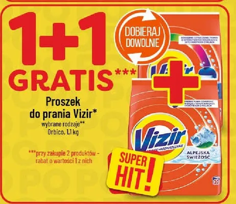 Proszek do prania Vizir promocja w POLOmarket