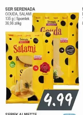 Ser Serenada salami promocja w Słoneczko