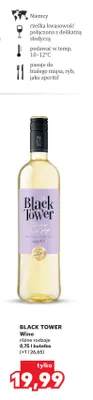 Wino Black Tower promocja w Kaufland