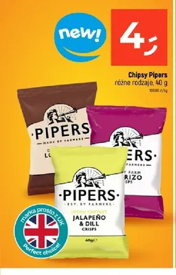 Chipsy Pipers promocja w Dealz
