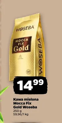 Kawa mielona Woseba Mocca Fix Gold promocja w Netto