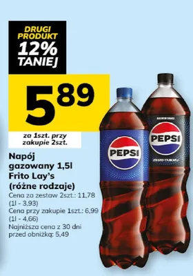 Napój gazowany Frito Lay's (różne rodzaje) promocja w Hitpol
