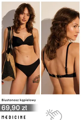 Biustonosz kąpielowy Medicine promocja w Medicine