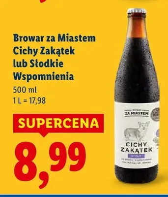 Piwo kraftowe Słodkie Wspomnienia promocja w Lidl