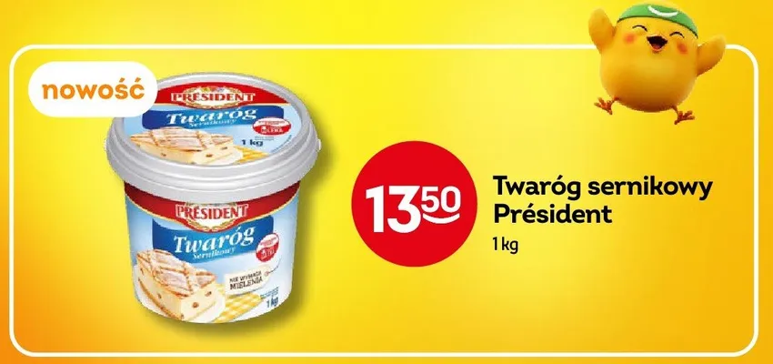 Twaróg sernikowy promocja w Żabka