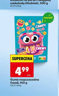 Guma rozpuszczalna Candi promocja w Biedronka