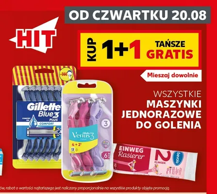 Maszynki do golenia Bevola Einweg Rasierer promocja w Kaufland