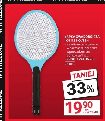 Łapka owadobójcza Noveen IKN115 promocja w Selgros
