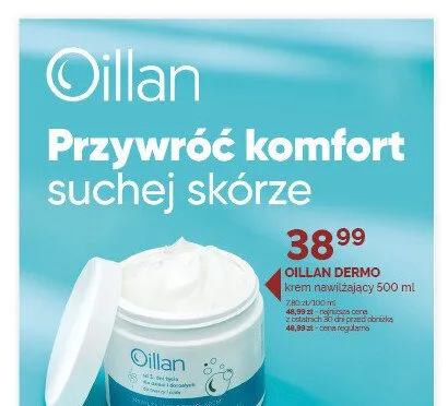 Krem nawilżający Oillan Dermo promocja w Ziko Dermo