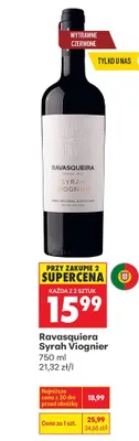 Wino Syrah Viognier promocja w Biedronka