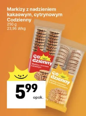 Markizy z nadzieniem cytrynowym Codzienny promocja w Delikatesy Centrum
