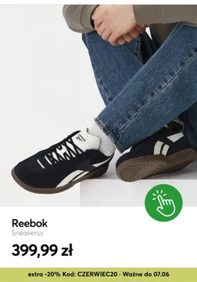 Sneakersy Reebok promocja w eobuwie.pl