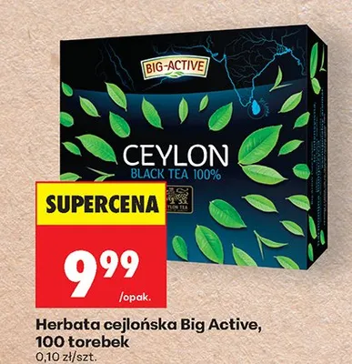Herbata promocja w Biedronka