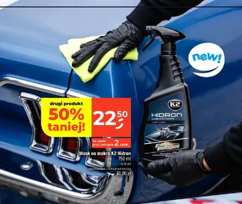 Wosk na mokro K2 Hidron promocja w Dealz