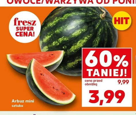 Arbuz mini promocja w Kaufland
