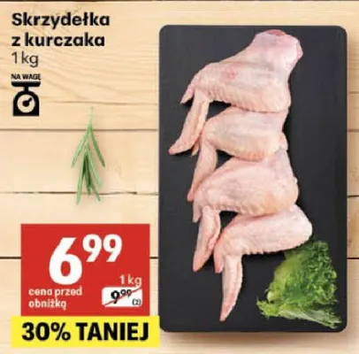 Skrzydełka z kurczaka promocja w Delikatesy Centrum