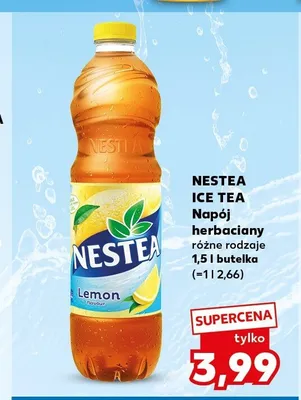 Napój herbaciany Nestea Ice Tea Lemon promocja w Kaufland