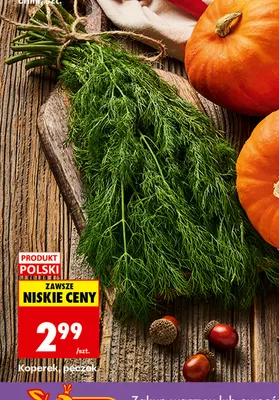 Koperek pęczek promocja w Biedronka