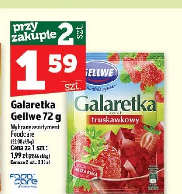 Galaretka Gellwe promocja w TOPAZ