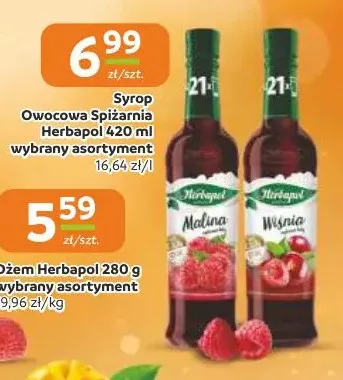 Syrop Owocowa Spiżarnia Herbapol malina promocja w Gama