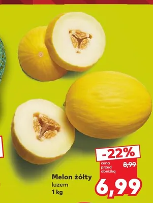 Melon żółty promocja w Kaufland