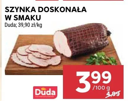 Szynka doskonała w smaku promocja w Stokrotka