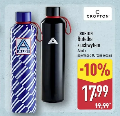 Butelka z uchwytem Crofton promocja w Aldi