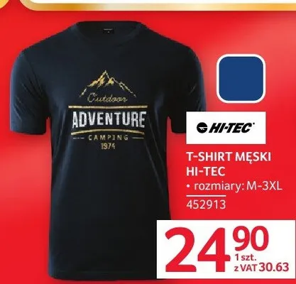 T-shirt męski HI-TEC promocja w Selgros
