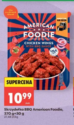Skrzydełka BBQ American Foodie promocja w Biedronka