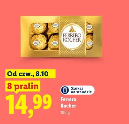 Praliny Ferrero Rocher promocja w Lidl