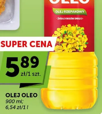 Olej rzepakowy promocja w Groszek