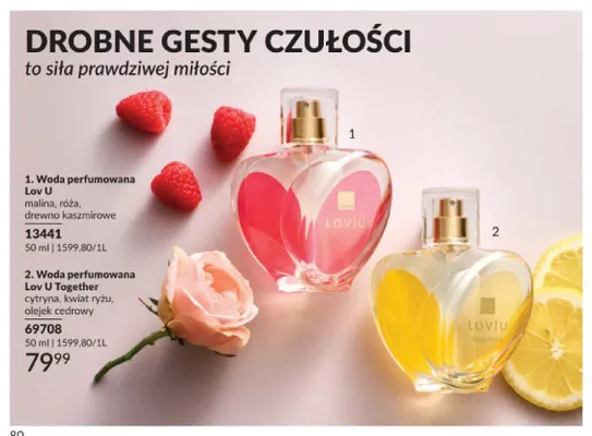 Woda perfumowana Avon Lov U promocja w AVON