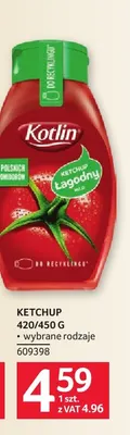 Ketchup Kotlin promocja w Selgros