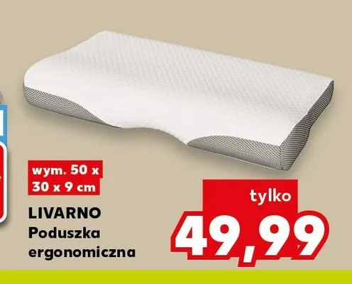 Poduszka ergonomiczna Livarno promocja w Kaufland