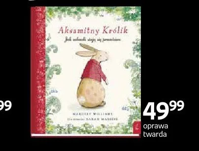 Książka Aksamitny Królik oprawa twarda promocja w Dzień Dziecka
