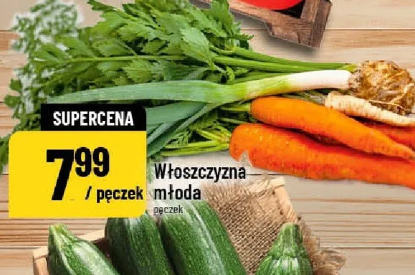 Włoszczyzna młoda promocja w POLOmarket