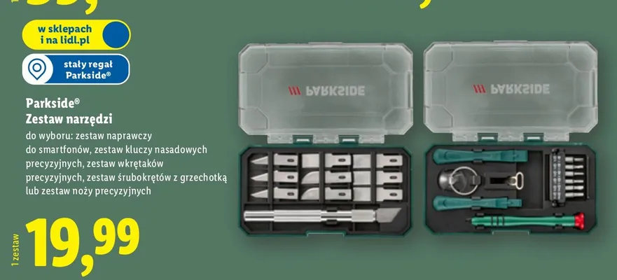 Zestaw narzędzi promocja w Lidl