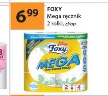 Ręcznik papierowy Foxy Mega promocja w Drogerie Laboo