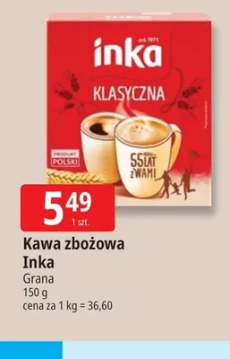 Kawa zbożowa Inka promocja w Leclerc