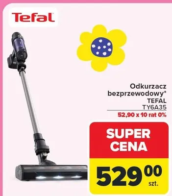 Odkurzacz bezprzewodowy TYGA35 promocja w Carrefour