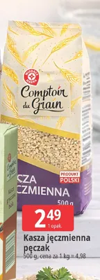 Kasza jęczmienna pęczak promocja w Leclerc