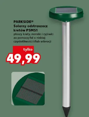 Solarny odstraszacz kretów PARKSIDE PSMS1 promocja w Kaufland