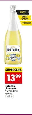 Wino musujące Rafaello Orancino promocja w Biedronka