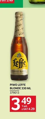 Piwo Leffe Blonde promocja w Selgros