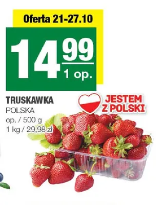 Truskawka polska promocja w SPAR