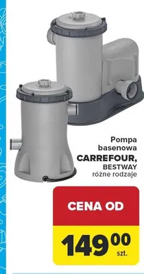 Pompa basenowa CARREFOUR promocja w Carrefour