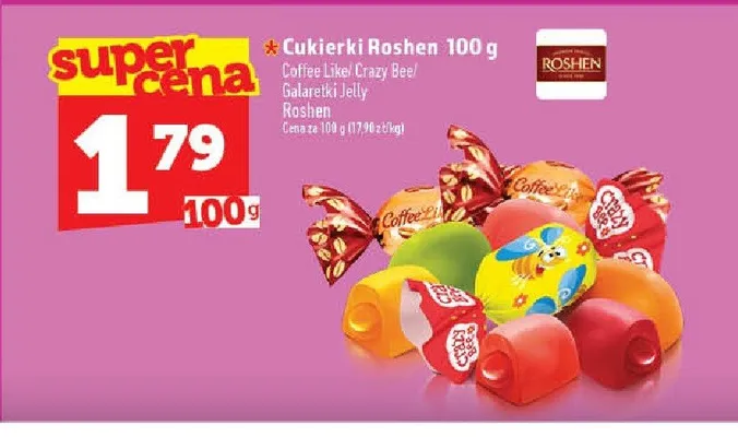Cukierki Roshen Galaretki Jelly promocja w TOPAZ
