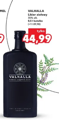 Likier ziołowy promocja w Kaufland