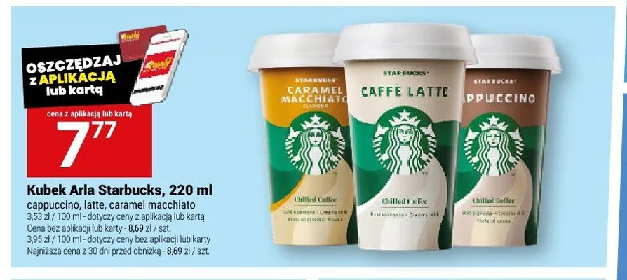 Kubek Arla Starbucks promocja w Twój Market